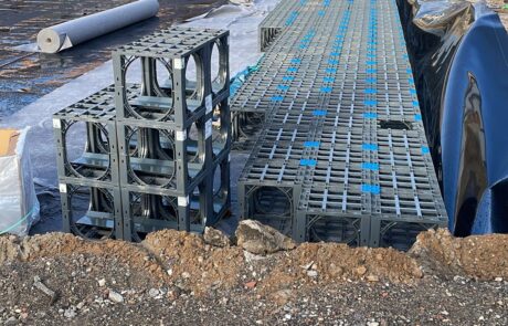 Entwässerungs-Projekt Grossmarkt in Krefeld vom Ingenieurbüro Angenvoort + Barth in Krefeld