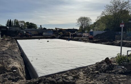 Entwässerungs-Projekt Grossmarkt in Krefeld vom Ingenieurbüro Angenvoort + Barth in Krefeld