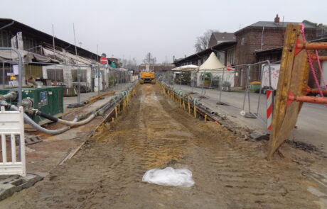 Entwässerungs-Projekt Grossmarkt in Krefeld vom Ingenieurbüro Angenvoort + Barth in Krefeld
