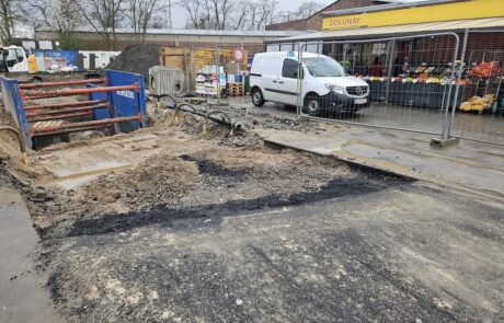 Entwässerungs-Projekt Grossmarkt in Krefeld vom Ingenieurbüro Angenvoort + Barth in Krefeld